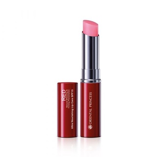 ลิปมัน  Oriental Princess RED Natural Whitening &amp; Firming Phenomenon Ultra Nourishing Lip Care SPF15 2.2g.