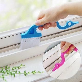 Swan Shape Window Groove Cleaning Brush Scraper / Corner Groove Crevice Cleaning Brush / Household Deep Clean Scrub Brushes