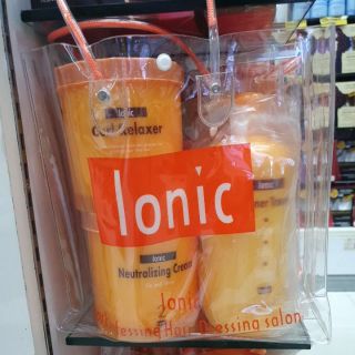 Ionic น้ำยายืดผม 1000 มล. ×3 กระปุก