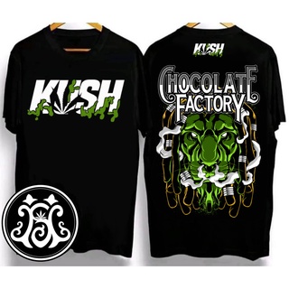 ผ้าฝ้าย 100%เสื้อยืด kush เสื้อยืดสุดเท่ Crew neck T-shirt. Oversized T-shirt เสื้อยืดผ้าคอตตอน V.32S-3XL