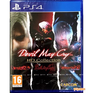 PS4 Devil May Cry HD Collection ( Zone 2 / English ) แผ่นเกม ของแท้ มือ1 มือหนึ่ง ของใหม่ ในซีล แผ่นเกมส์