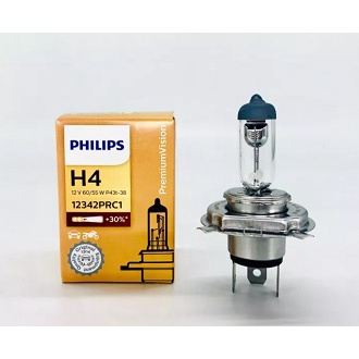 PHILIPS HP 12342PRC1 12V 60/55W P43t-38 PREMIUM VISION HEADLIGHT BULB MOTORCYCLE CAR