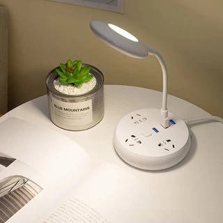โคมไฟตั้งโต๊ะ LED แบบพกพา พับได้ 5V USB สว่างมาก ป้องกันสายตา สําหรับเดินทาง