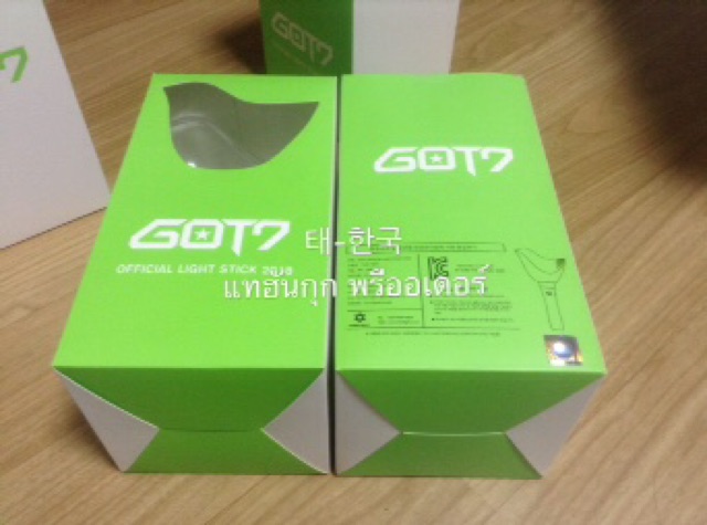 ⚡️นัดรับได้{มีแบบพร้อมส่ง} แท้💯อากาบงVer.ใหม่ Got7 official light stick