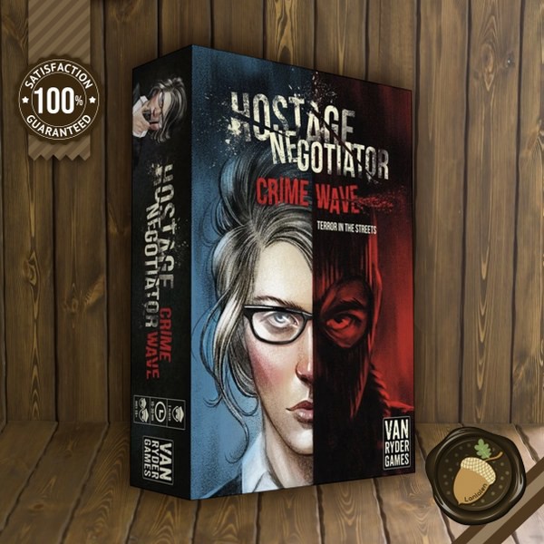 Hostage Negotiator Crime Wave เกมแนวสืบสวน บอร์ดเกม คู่มือภาษาอังกฤษ (Boardgame บอร์ดเกม การ์ดเกม เก