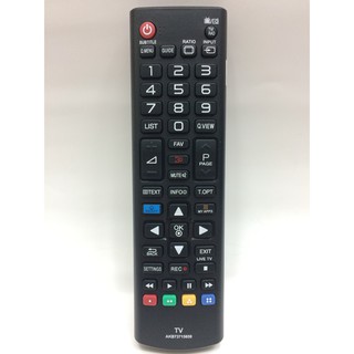 รีโมทสมาร์ททีวี แอลจี LG รุ่น AKB73715659 ใช้กับทีวีแอลจี LG สมาร์ททีวี (Smart TV) ได้ทุกรุ่น [เก็บเงินปลายทางได้]