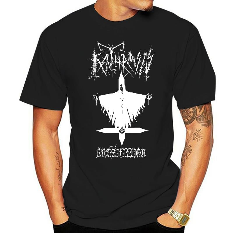 เสื้อผ้าผชเสื้อยืด พิมพ์ลาย Katharsis Kruzifixion Moonblood Teinatanblood Beherit Antaeus BlasphemyS