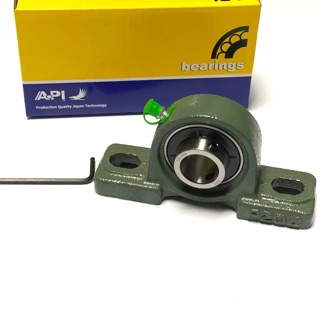 UCP 204 API &amp; UCP204-D NIS แบริ่งตลับลูกปืน เพลา 20 มิล Pillow Block API Bearing สินค้าเดียวกัน UCP204-J