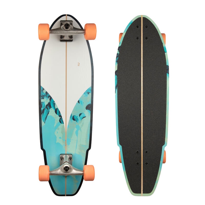 โค้ดลด‼️ OXELO เซิร์ฟสเก็ต [เขียว] Surf skate แท้100% สเก็ตบอร์ด skateboard Carve 540 Bird oxeloboard บอร์ดนก