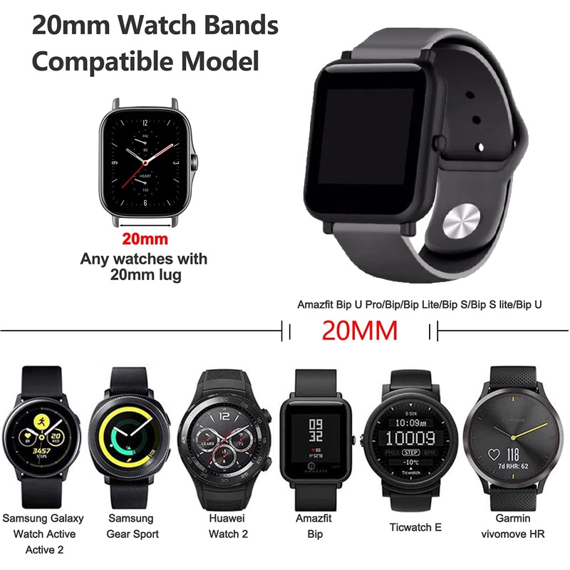 สายนาฬิกาข้อมือซิลิโคน กันน้ํา สําหรับ Galaxy watch 6 5 4 รูปที่ 3
