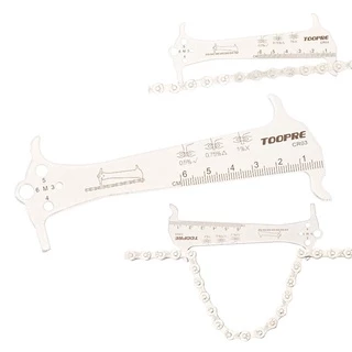 Toopre บรรทัดวัดโซ่ / เช็ความยืดของโซ่จักรยาน ตะขอเกี่ยวโซ่ สำหรับงานซ่อมบำรุงจักรยาน