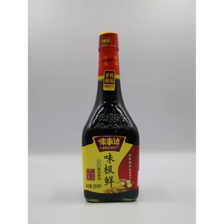 ซีอิ้วขาว ซอสถั่วเหลือง(味极鲜酱油380ml）