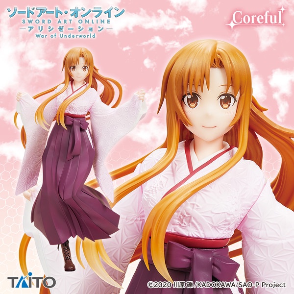 1141440 Sword Art Online: Alicization - War of Underworld - Asuna - Coreful Figure - Wa-Style ver. (