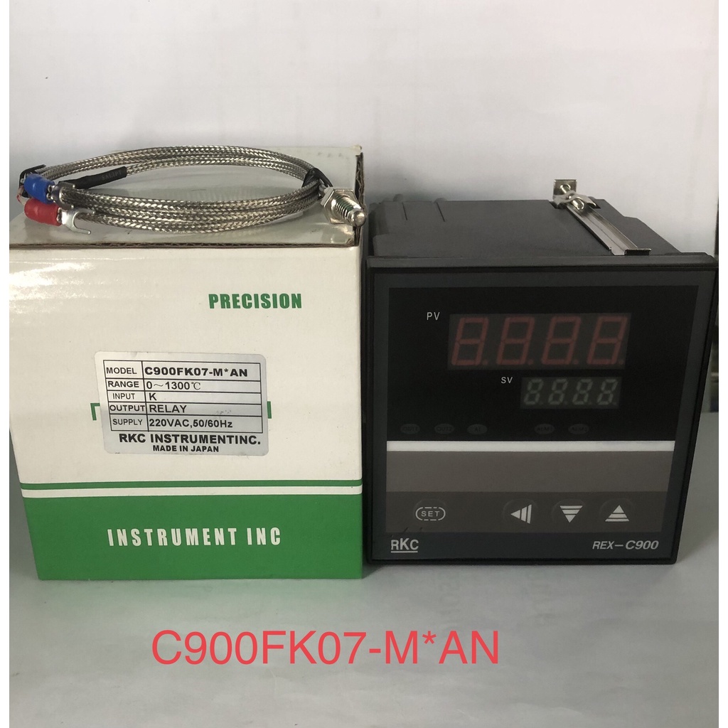 REX-C900  Temperature Controller  Digital 0-1300 องศา (Relay )220v ได้พร้อมสาย1ม.