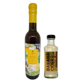 Banana Vinegar RTD คู่กับ Banana Vinegar with Honey Blended