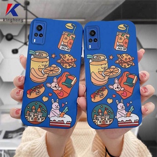 Klein Blue Case Samsung A32 A52 A12 A51 A03S A10S A50 A20S J7 Prime  เคสโทรศัพท์มือถือแบบนิ่ม ลายการ์ตูน ตานางฟ้าน่ารัก เคสซัมซุง A02S A20 A72 A50S A10 A30S A52S A30 M12 M10 M01S A54 A15 A16 Y12 Y20 A12 Phone Casing