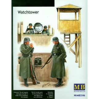 ฟิกเกอร์โมเดล Figure Model 1/35 Master Box MB3546 Watch tower