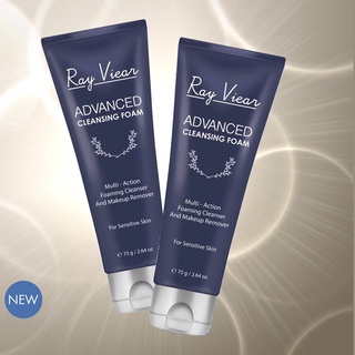 Ray Viear Advanced Cleansing Foam เรเวียร์ แอดวานซ์ คลีนซิ่ง โฟม โฟมล้างหน้าเรเวียร์ ลบ ล้าง บำรุงผิวหน้าในหลอดเดียว