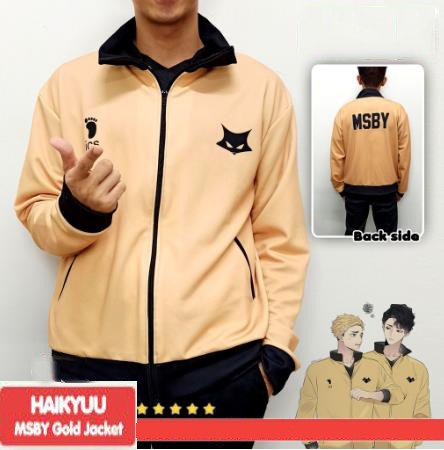 Others 329 บาท MSBY เสื้อแจ็คเก็ต จากอนิเมะ Haikyuu  Karasuno Bokutoyo Atsumu สำหรับคอสเพลย์ Women Clothes