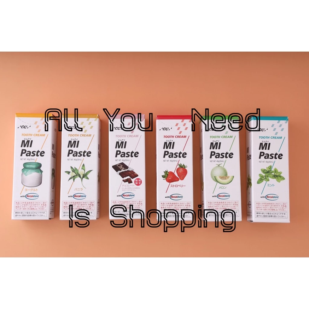 GC Tooth Mousse - MI Paste มูสทาเคลือบฟัน ** พร้อมส่ง **