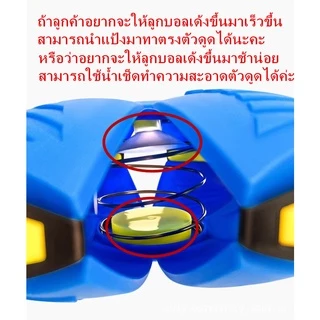 ของเล่นเด็ก ลูกบอลเด้งผิดรูป ของเล่นบีบอัด ลูกบอลจานบินวิเศษ Flying UFO Ball - สินค้าอยู่ไทยพร้อมส่ง