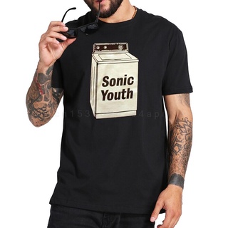 เสื้อยืดแขนสั้นลําลอง ผ้าฝ้าย 100% พิมพ์ลายกราฟฟิค Sonic Youth สวมใส่สบาย สําหรับผู้ชายS-5XL