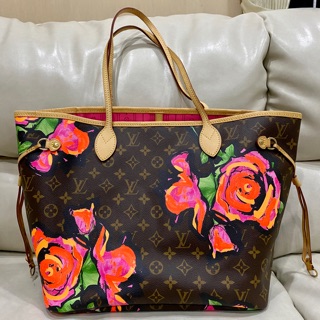 Like new lv neverful mm rose limited