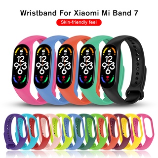 สายรัดข้อมือซิลิโคน TPU แบบเปลี่ยน สําหรับ Xiaomi Mi Band 7 Nfc Xiaomi Band 7 MiBand 7 Mi Band7