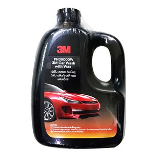 3M แชมพูล้างรถ น้ำยาล้างรถ PN39000W สูตรผสมแวกซ์ 2in 1 ทั้งล้างและเคลือบเงาในขั้นตอนเดียว 1000ml.