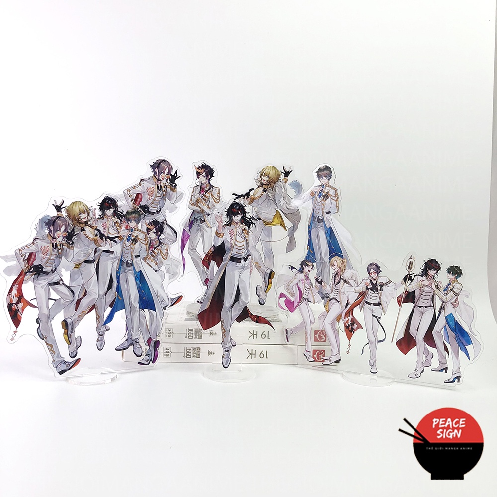 (CARD INCLUDED) LUXIEM Jazz on the Clock Model!! Ver standee Vtuber รูปปั้นอะคริลิค Mysta Luca Vox S