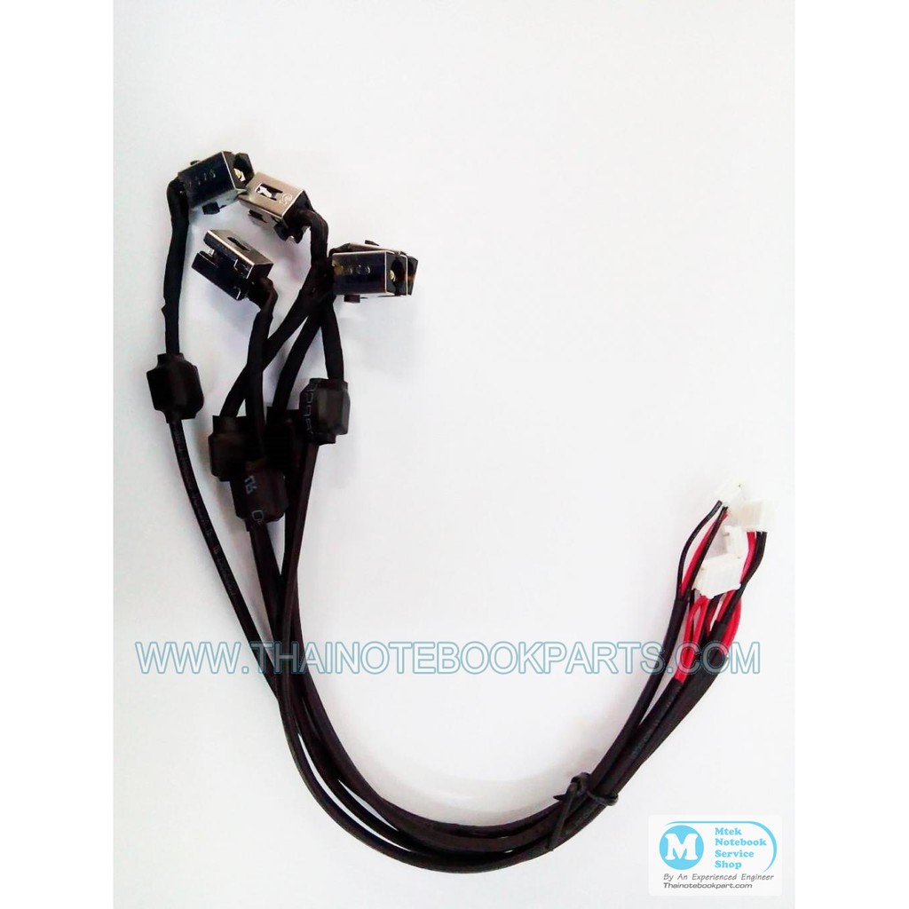 MT07936:สายไฟ Jack DC โน้ตบุ๊ค Lenovo Ideapad G570 Y470 w/ Cable (สินค้าใหม่)