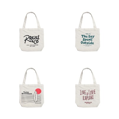 Raxzel Totebag Spent Outside Logo 1F