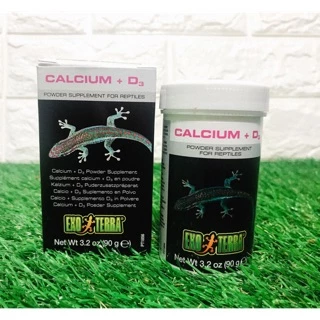 (พร้อมส่ง)Exoterra Calcium+Vitamin D3 และ MultiVitamin แคลเซียม วิตามิน สำหรับสัตว์เลื้อยคลานทุกชนิด