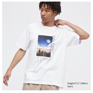 Uniqlo t shirts unisex final fantasy 35th เสื้อยืด ยูนิโคล่ สีขาว