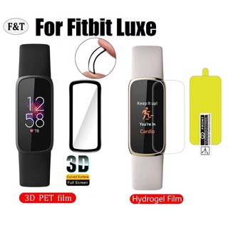 For Fitbit Luxe Screen Protector Soft Clear Hydrogel Protective Film Fitbit Luxe Protector Fitbit Luxe 3D PET Explosion-proof Screen Film