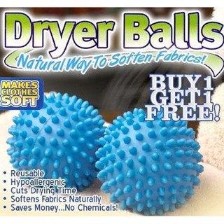 Dryer Balls ลูกบอลซักผ้าถนอมผ้ามหัศจรรย์