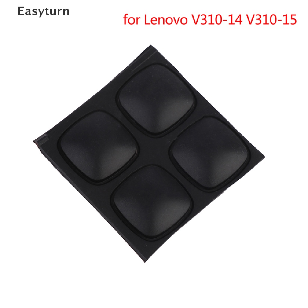 Easyturn 4pcs Laptop Rubber Feet for Lenovo V310-14 V310-15 Bottom Shell Foot Pad 17.18mm ET #8