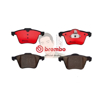 P24 077C ผ้าเบรก-F-แท้ BREMBO รุ่น Ceramic : VOLVO S80 (II) 2.4D (17" Wheel) ปี06-&gt; " เครอป อะไหล่ยนต์"