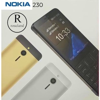 โทรศัพท์มือถือปุ่มกด Nokia 230 ใหม่ล่าสุด ปุ่มกดไทย เมนูไทย，มือถือโนเกีย230 จอใหญ่ 2.8