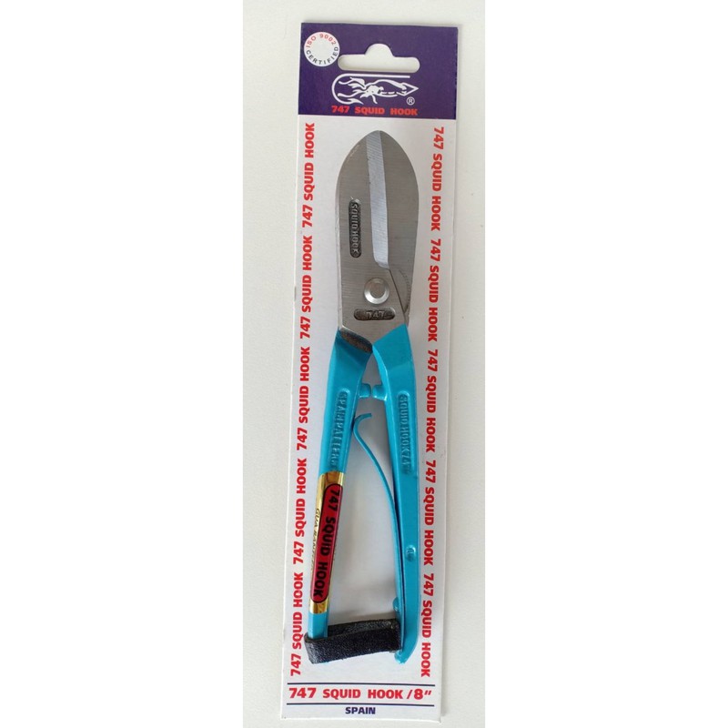 กรรไกรตัดสังกะสี 747 SQUID HOOK 8” 10” 12” 14”