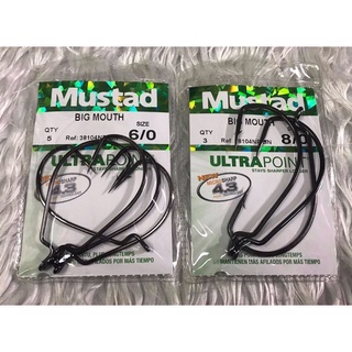 ขอหนอนยาง Mustad Big Mouth Hooks