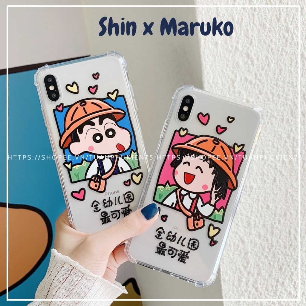 เคส Ip Shin & Maruko Ip6/6s/7/7plus/8/8plus/x/xs/xsmax/11/11promax