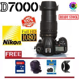 เลนส์ Nikon D7000 Kit wf เลนส์ 18x105mm (มือสอง) .