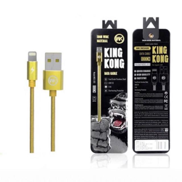 สายชาร์จ kingkong สายชาร์จไอโฟน  [ ลดถึง8พฤษภาคมนี้เท่านั้น ]