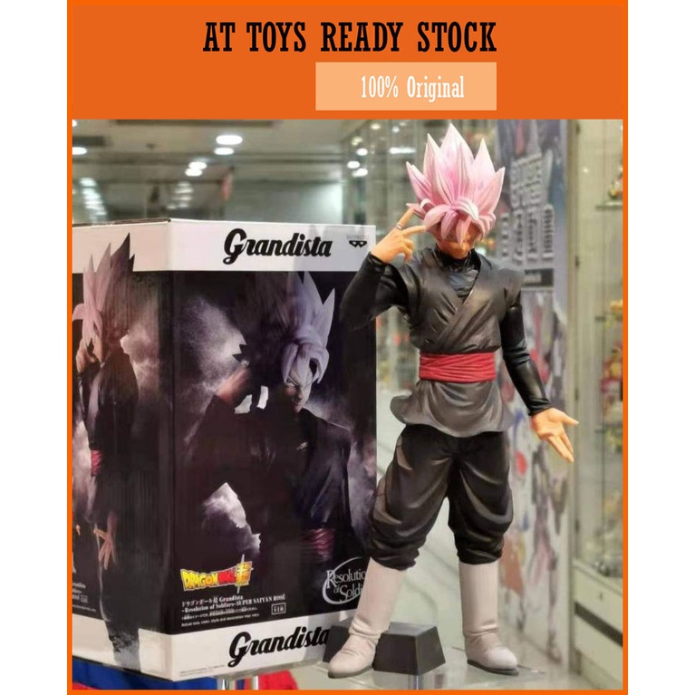 -ORIGINAL-BANPRESTO Dragon BALL Super Grandista Rose Goku/Super Saiyan Rose