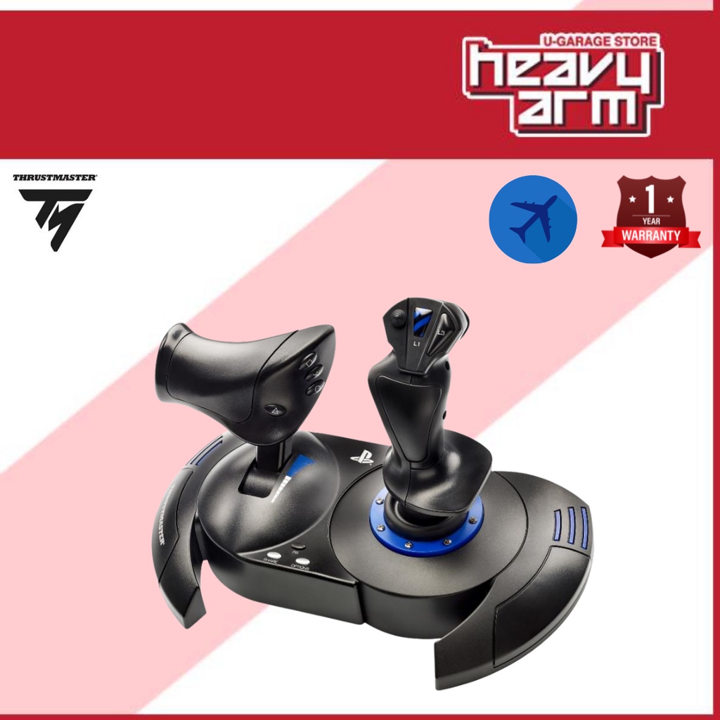 Thrustmaster Flight Stick Thrustmaster Flightstick Thrustmaster T.Flight Hotas 4 (PS4/PS5/PC) * ระบบ