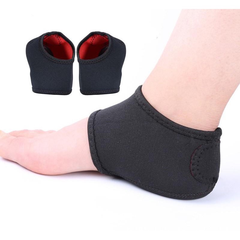 ป้องกันส้นเท้า 2 ชิ้น Plantar Fasciitis Brace รองเท้าส้นสูงสําหรับชายเบาะเท้าป้องกันครอบคลุม Breathable Pads Neoprene ข้อเท้า Rest Man