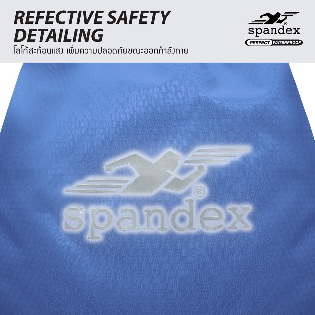 Spandex กระเป๋าเป้หูรูดกันน้ำ ใบใหญ่ ใส่ลูกฟุตบอลได้ เนื้อผ้าสะท้อนน้ำ ไม่บาง ทนทาน BG002 ราคา ถูกที่สุด ดีลบีเคเค แกลเลอรีภาพที่ 6