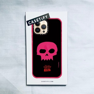 Casetify X Disnep PIXAR TOY STOORY Skull RosePink เคส IPhone 14 13 12 11 Pro MAX Mini XS MAX XR X SE 6 6S 7 8 Plus เคสนิ่ม