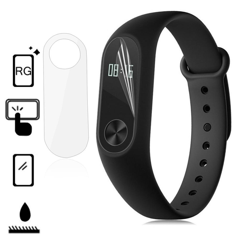 ฟิล์มกันรอยหน้าจอ 2/4/6 ชิ้นสําหรับ xiaomi mi band 2 tpu